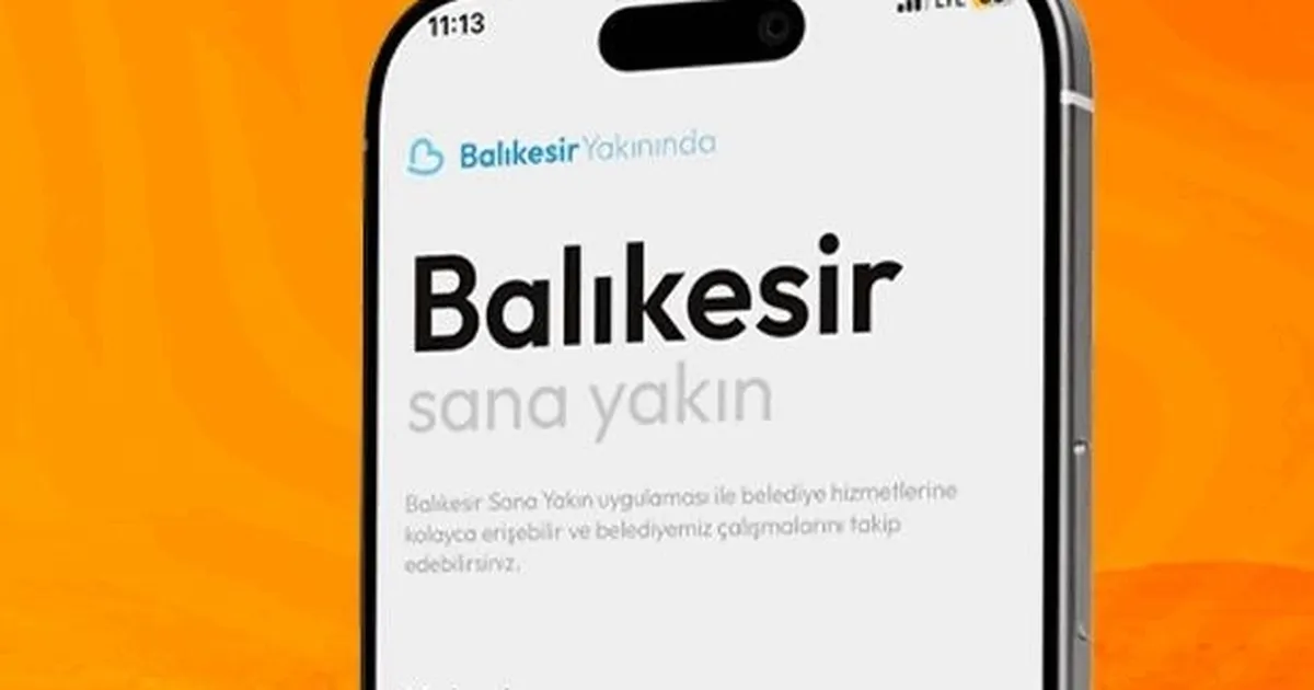 Balıkesir yakınında mobil uygulaması hayata geçti