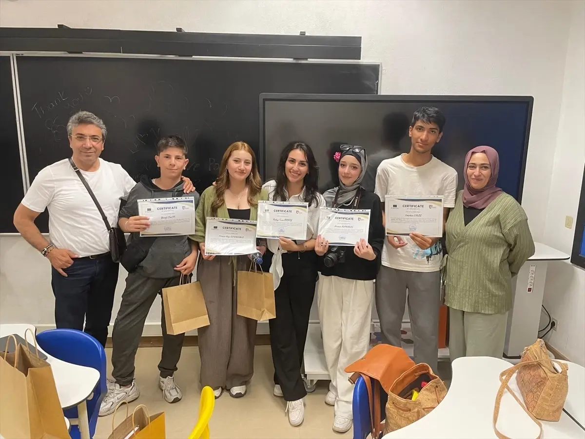 Erzurumlu Öğrenciler Portekiz’de Eğitim Aldı