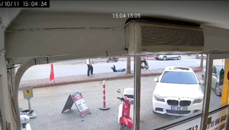 Hem ters yönde ilerledi hem de çocuğa çarpıp kaçtı