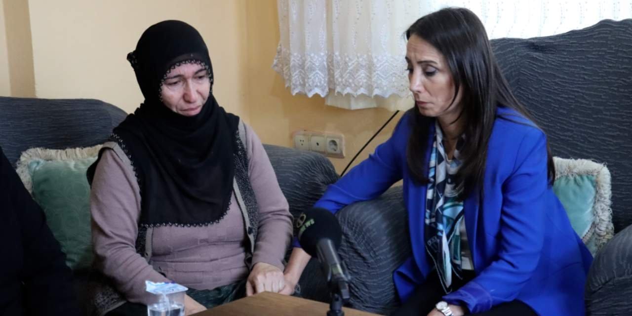 Tülay Hatimoğulları Dilovası’nda taziye ziyaretleri