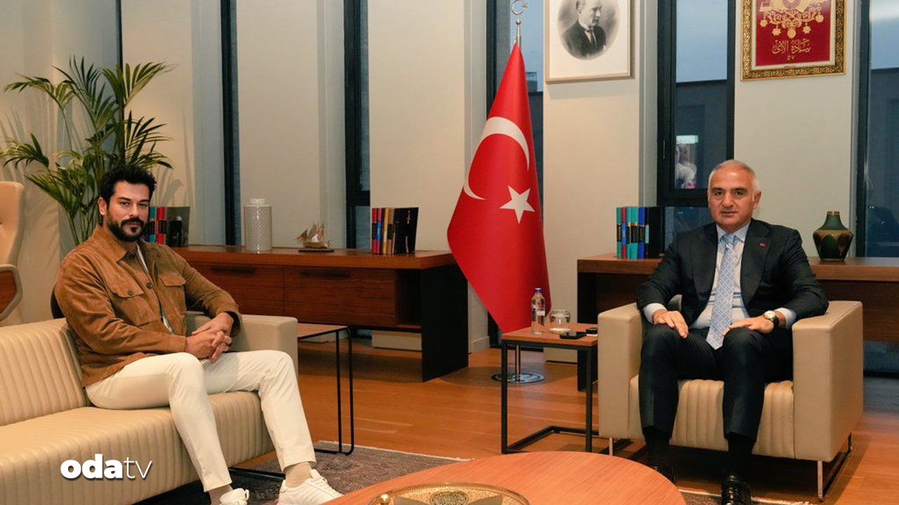 Burak Özçivit’ten Bakan Ersoy’a ziyaret… Sektöre yönelik değerlendirmeler