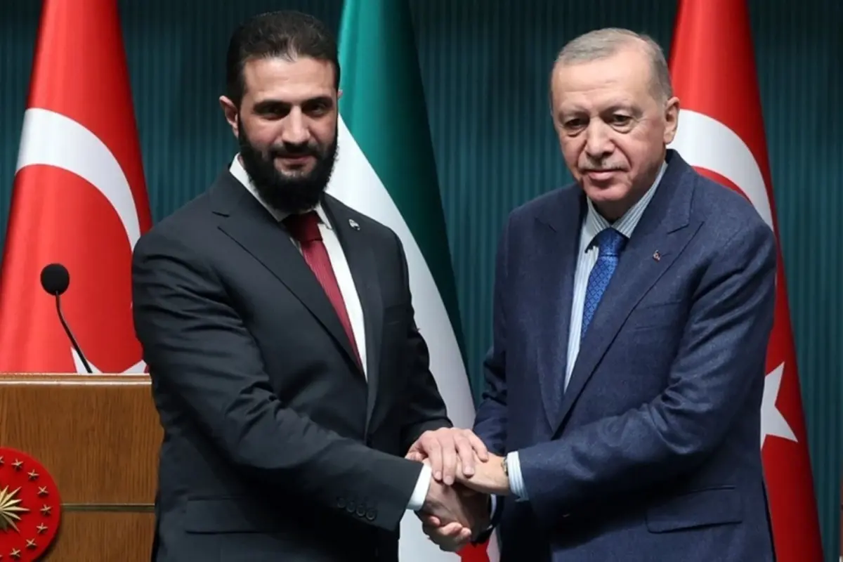 Cumhurbaşkanı Erdoğan ile Şara arasında kritik görüşme