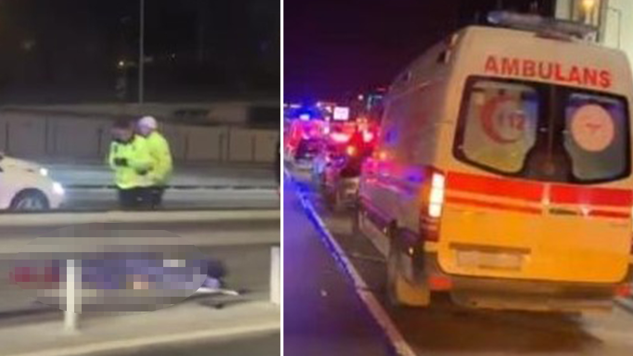 Merter’de feci kaza! Motosikletli yaşamını yitirdi